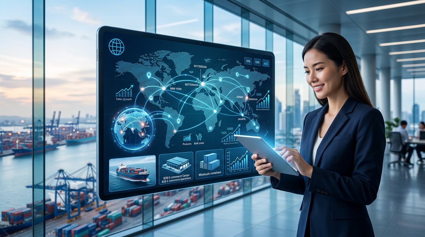 B2B E-Commerce Lintas Batas: Trik Gaet Buyer Grosir Dunia