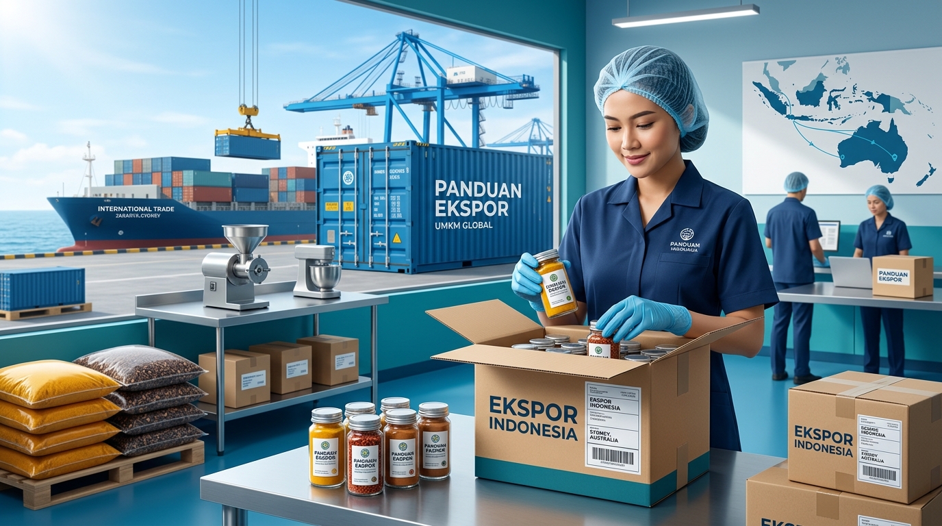 Tips UMKM Ekspor Bumbu & Rempah Olahan ke Australia