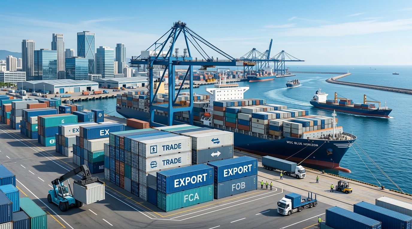 Incoterms Ekspor Kontainer: Cara Memilih FCA vs FOB Tepat