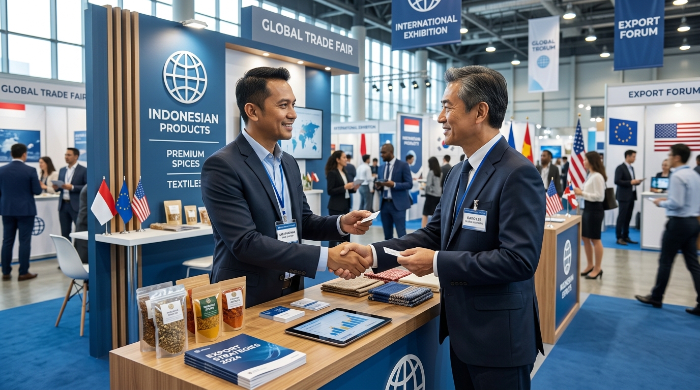 Strategi Gaet Buyer Ekspor di Pameran Dagang Global